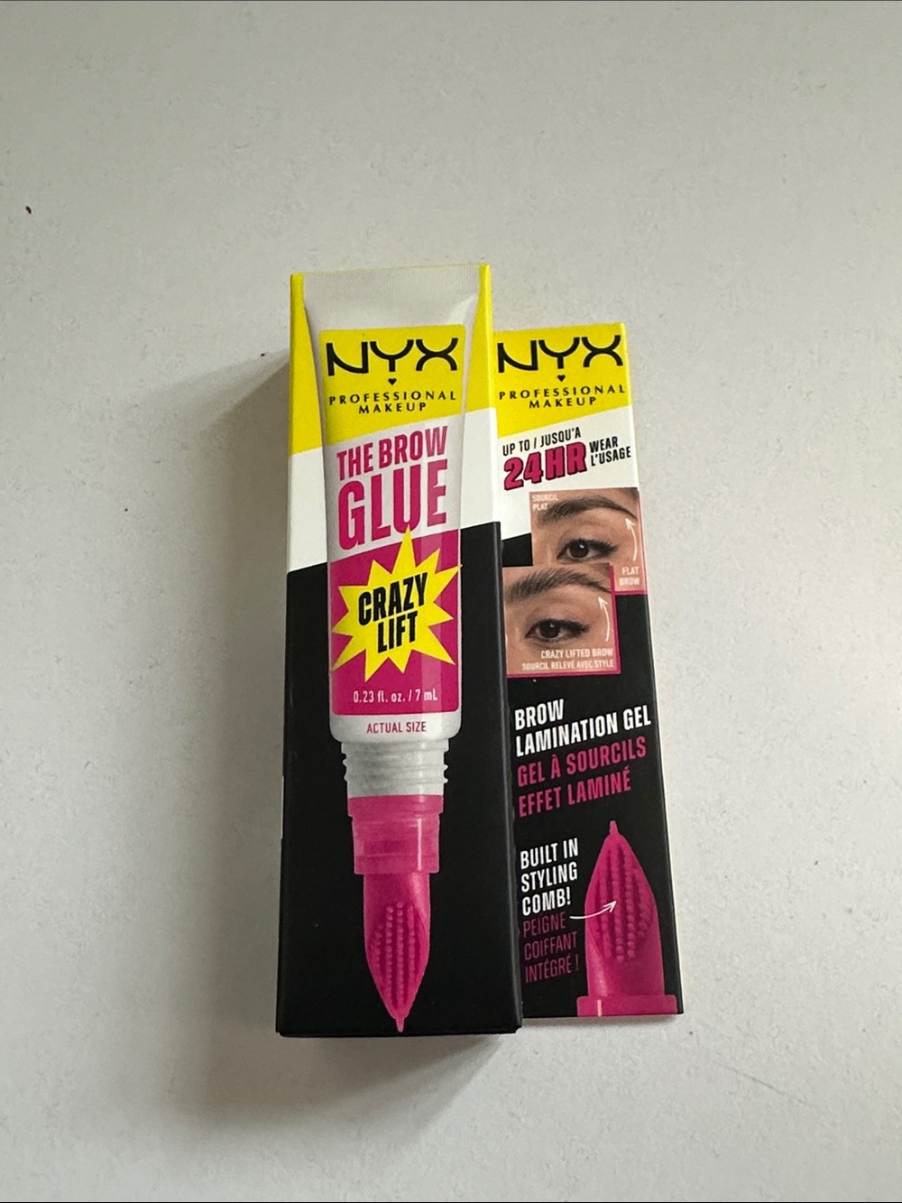 FREE ! NYX Brow Glue Crazy Lift Brow Lamination Gel